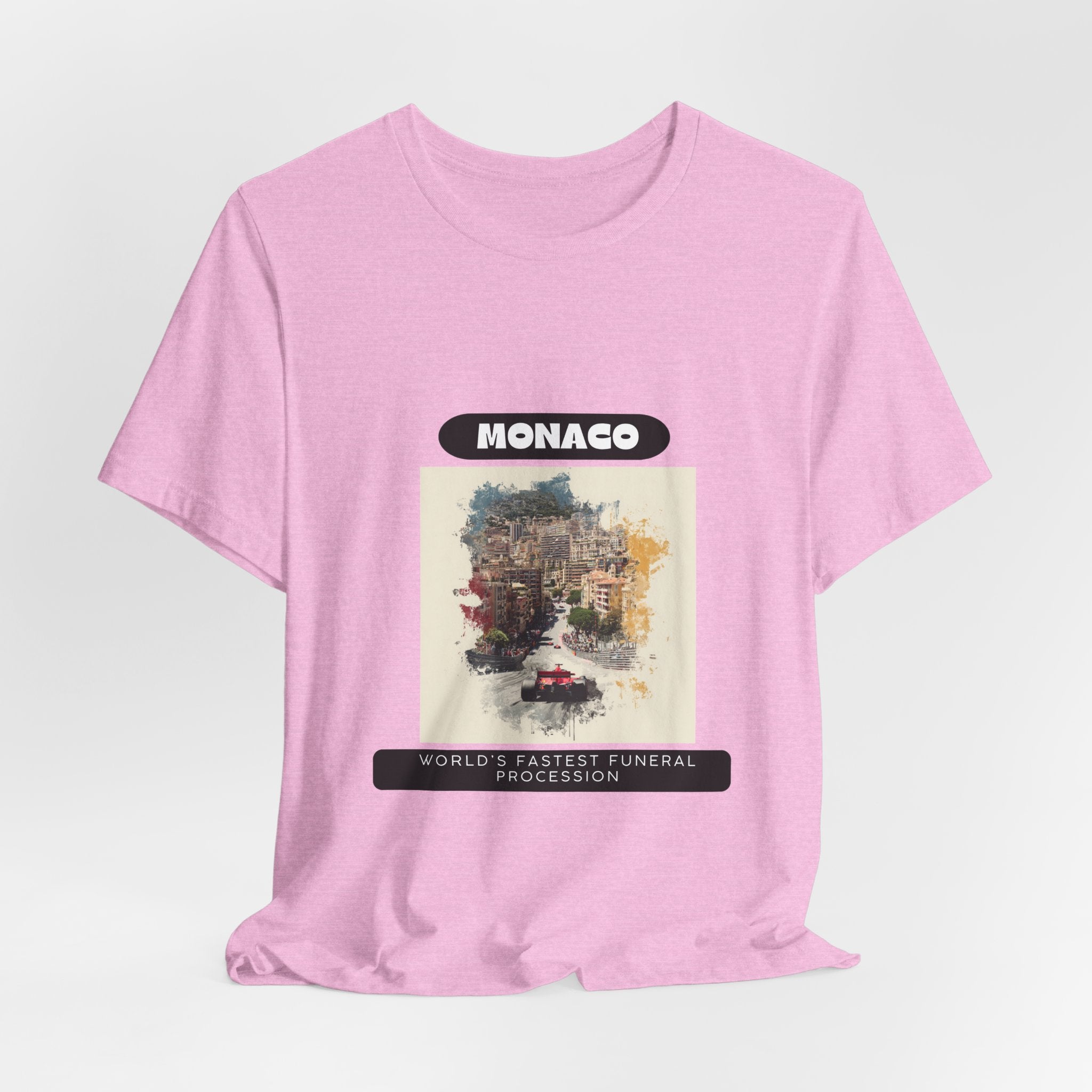 Monaco Grand Prix T-Shirt | World's Fastest Funeral Procession | Classic Tee