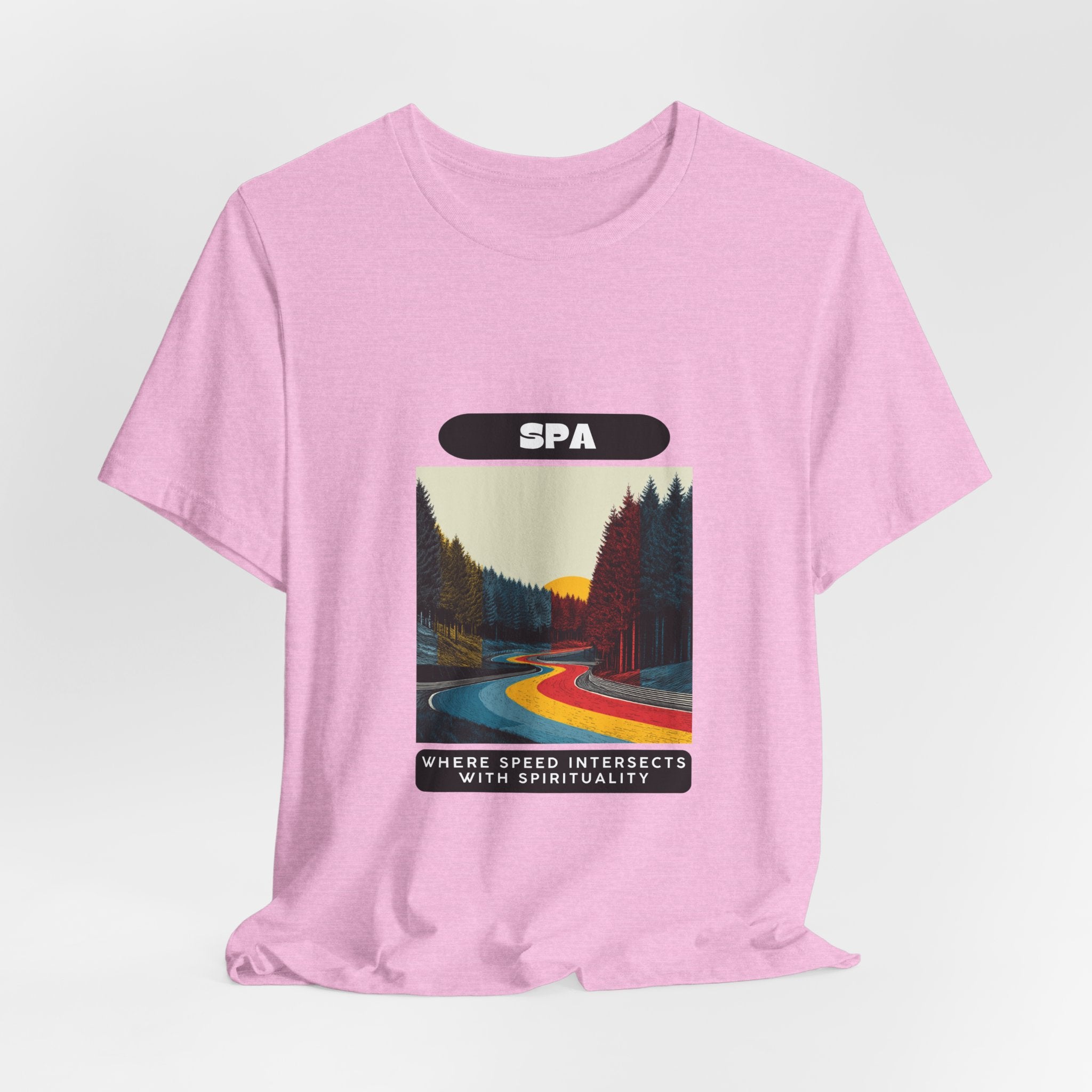 Spa Grand Prix T-Shirt | Where Speed Intersects With Spirituality | Classic Tee