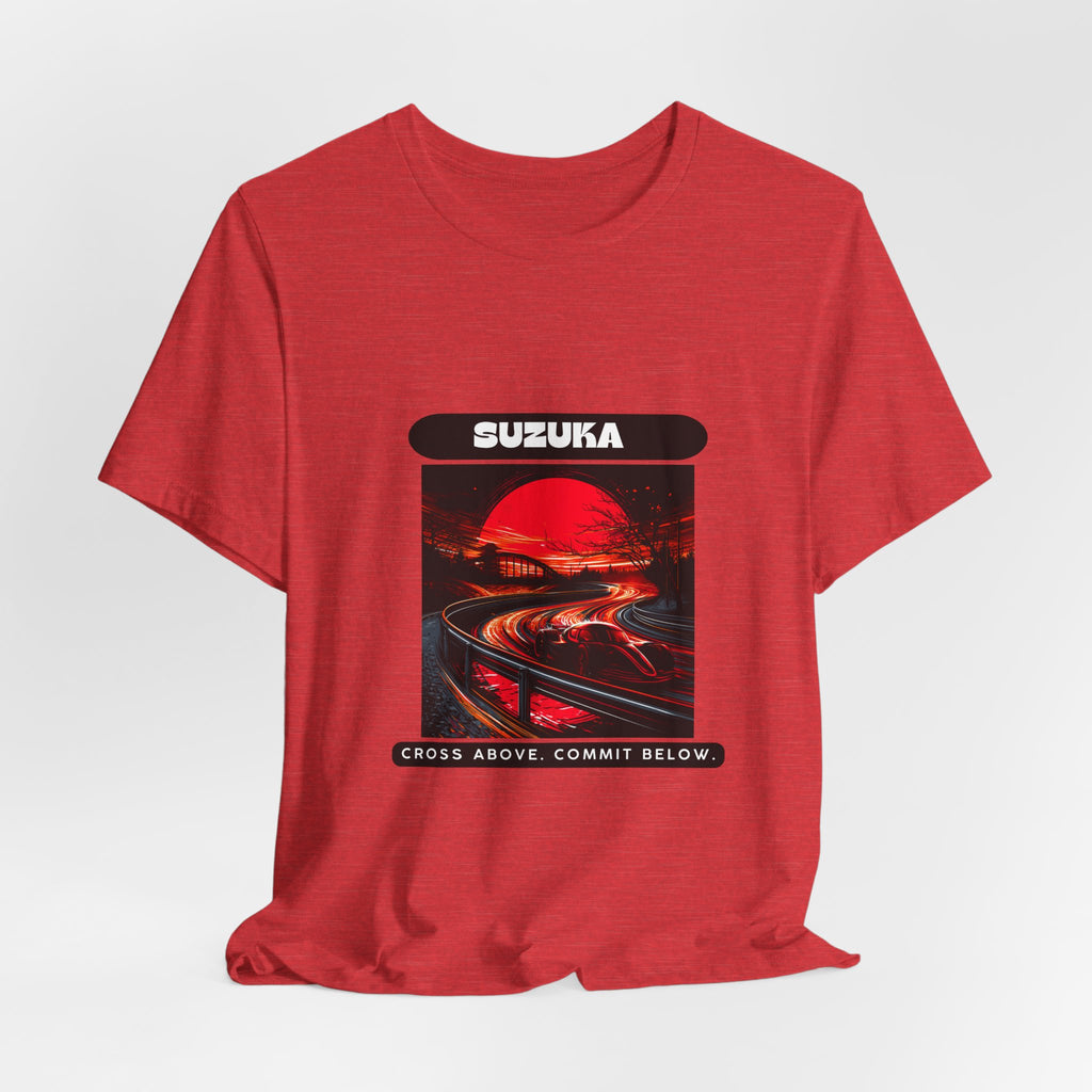Suzuka Grand Prix T-Shirt | Cross Above. Commit Below. | Classic Tee