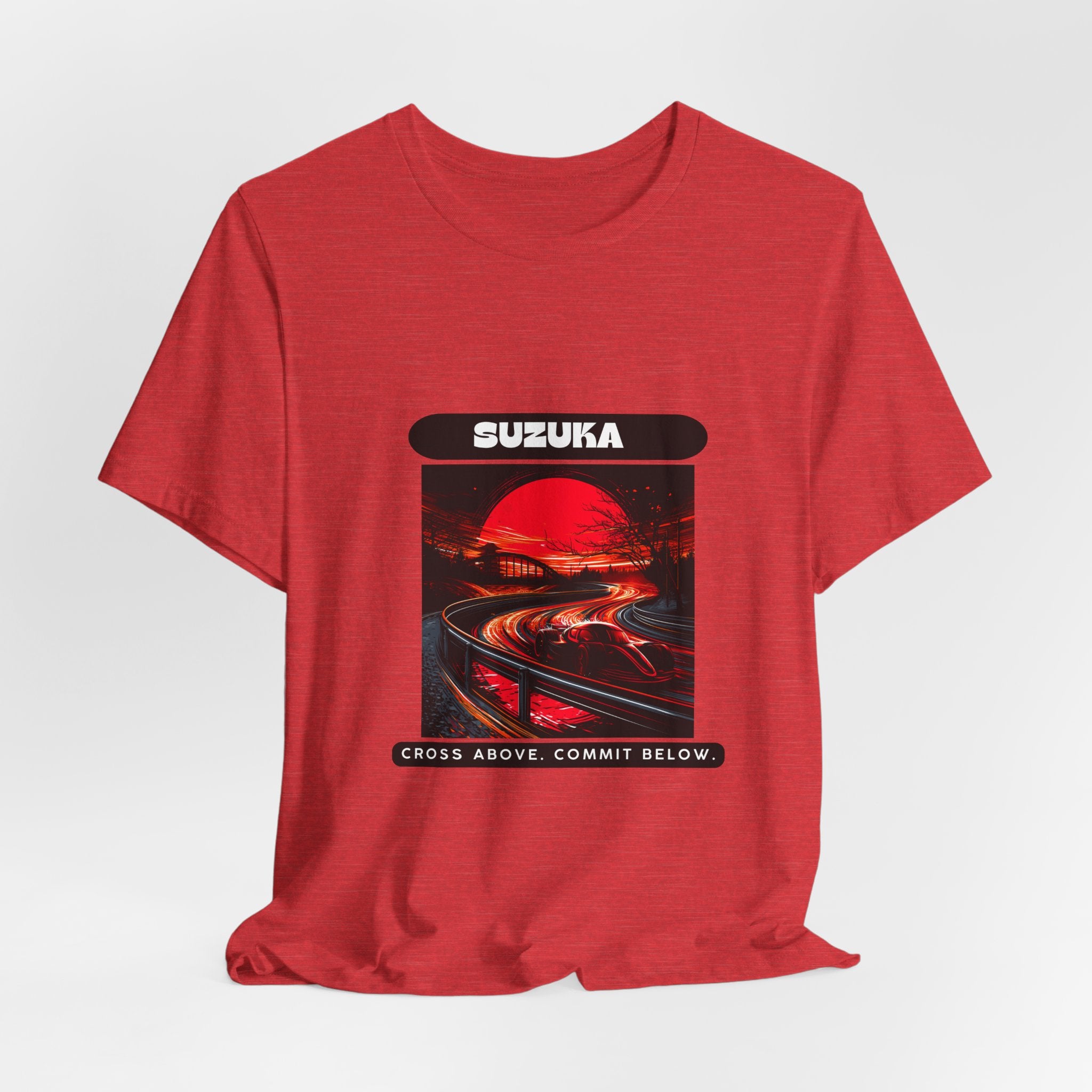 Suzuka Grand Prix T-Shirt | Cross Above. Commit Below. | Classic Tee