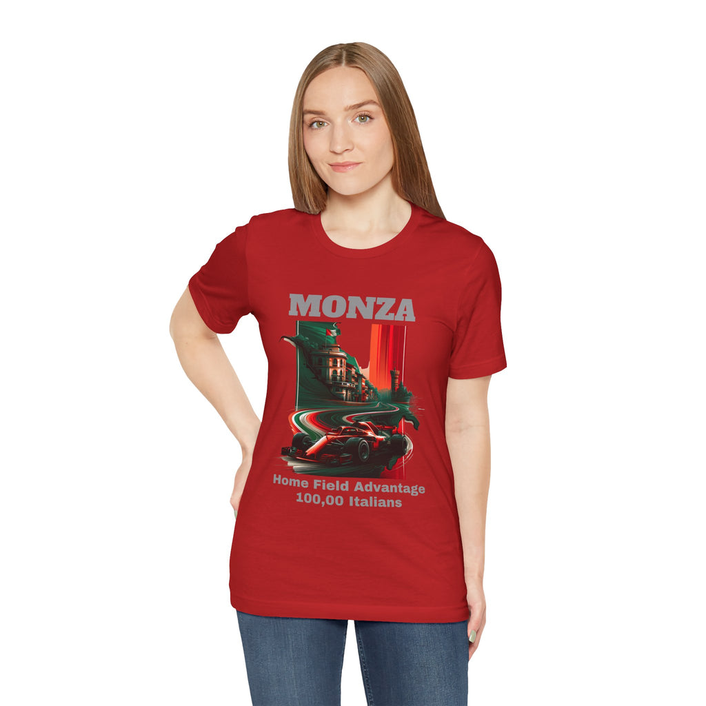 Monza Grand Prix T-Shirt | Home Field Advantage - 100,000 Italians | Light-Weight Classic Tee (Female Fit)