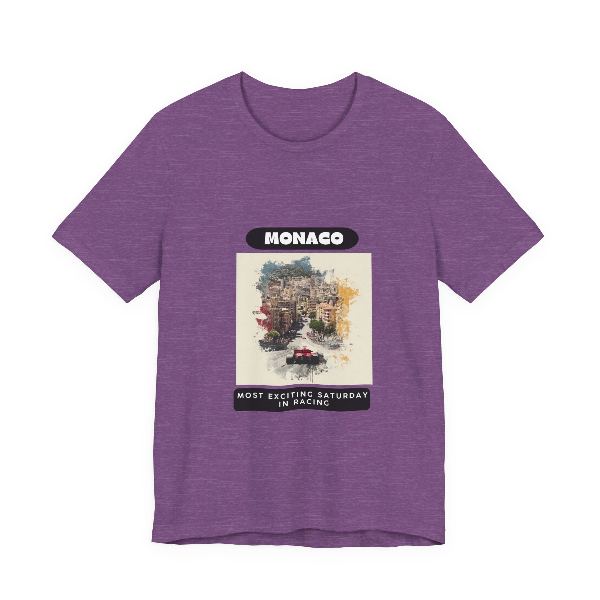 Monaco Grand Prix T-Shirt | Most Exciting Saturday in Racing | Classic Tee