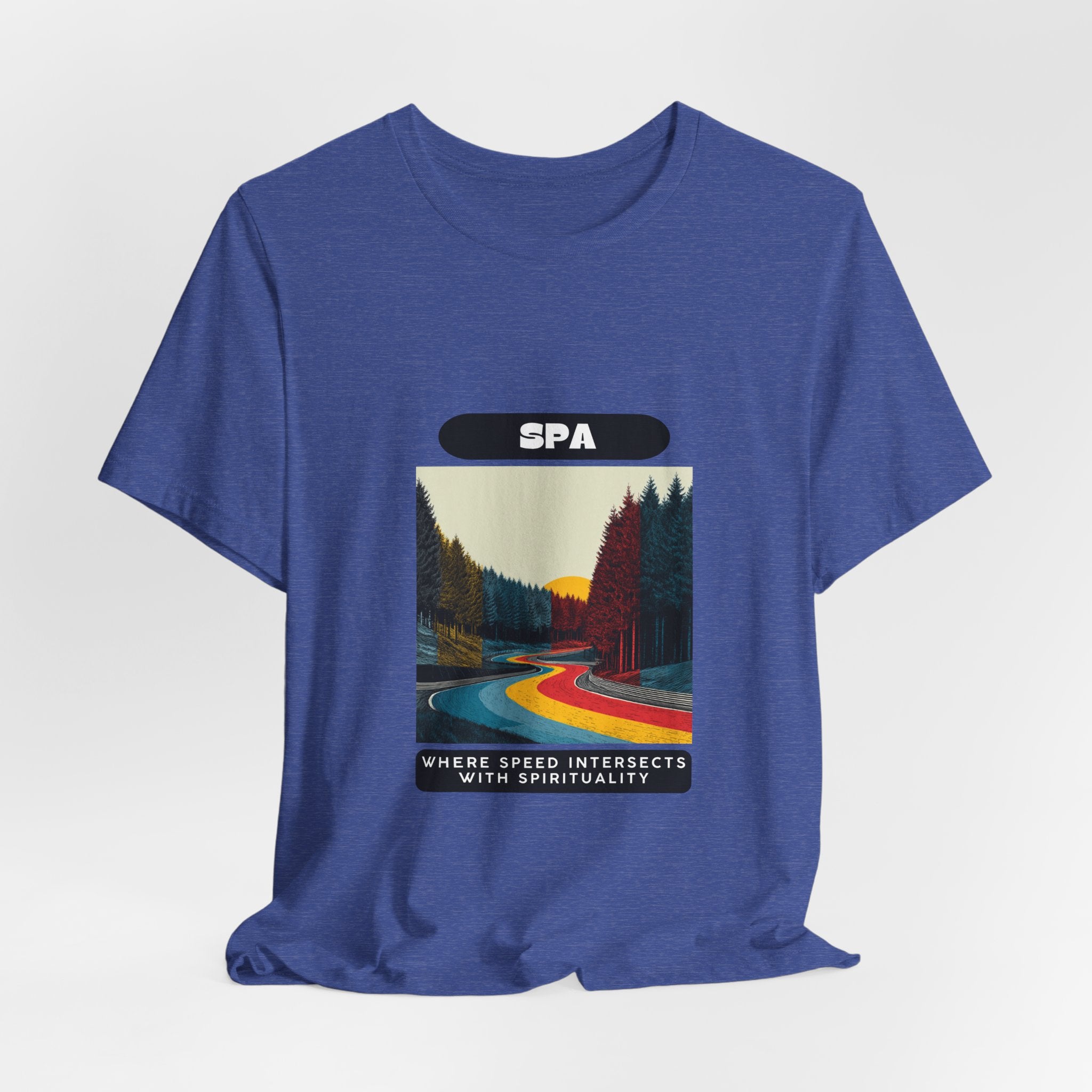Spa Grand Prix T-Shirt | Where Speed Intersects With Spirituality | Classic Tee