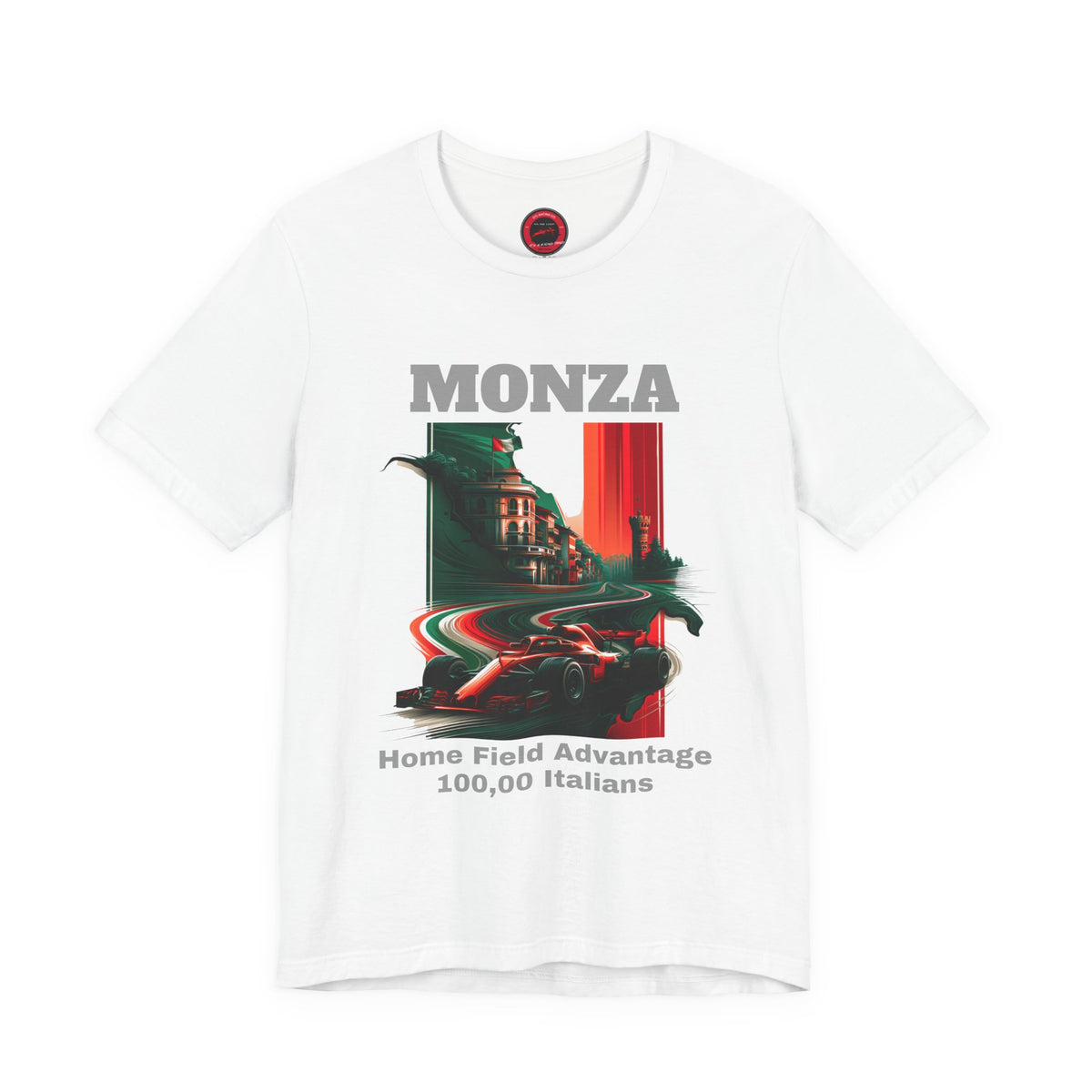 Monza Grand Prix T-Shirt | Home Field Advantage - 100,000 Italians | Light-Weight Classic Tee (Female Fit)