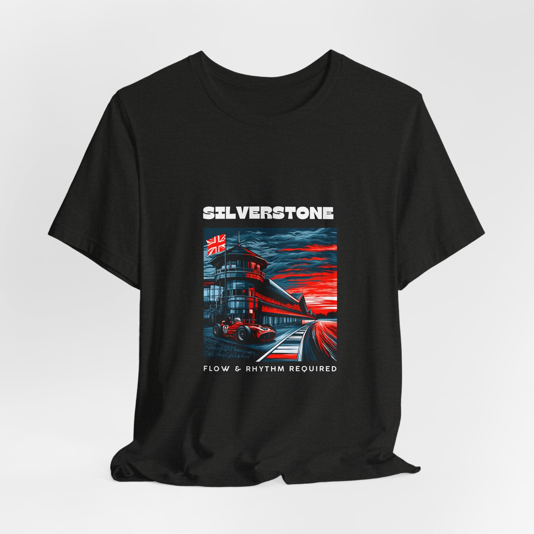 Silverstone Grand Prix T-Shirt | Rhythm & Flow Required | Classic Tee