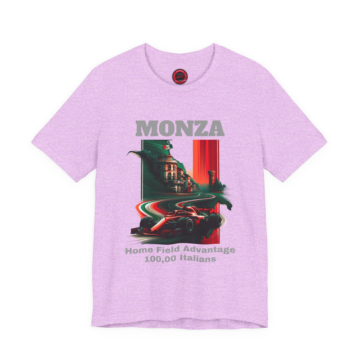 Monza Grand Prix T-Shirt | Home Field Advantage - 100,000 Italians | Light-Weight Classic Tee (Female Fit)