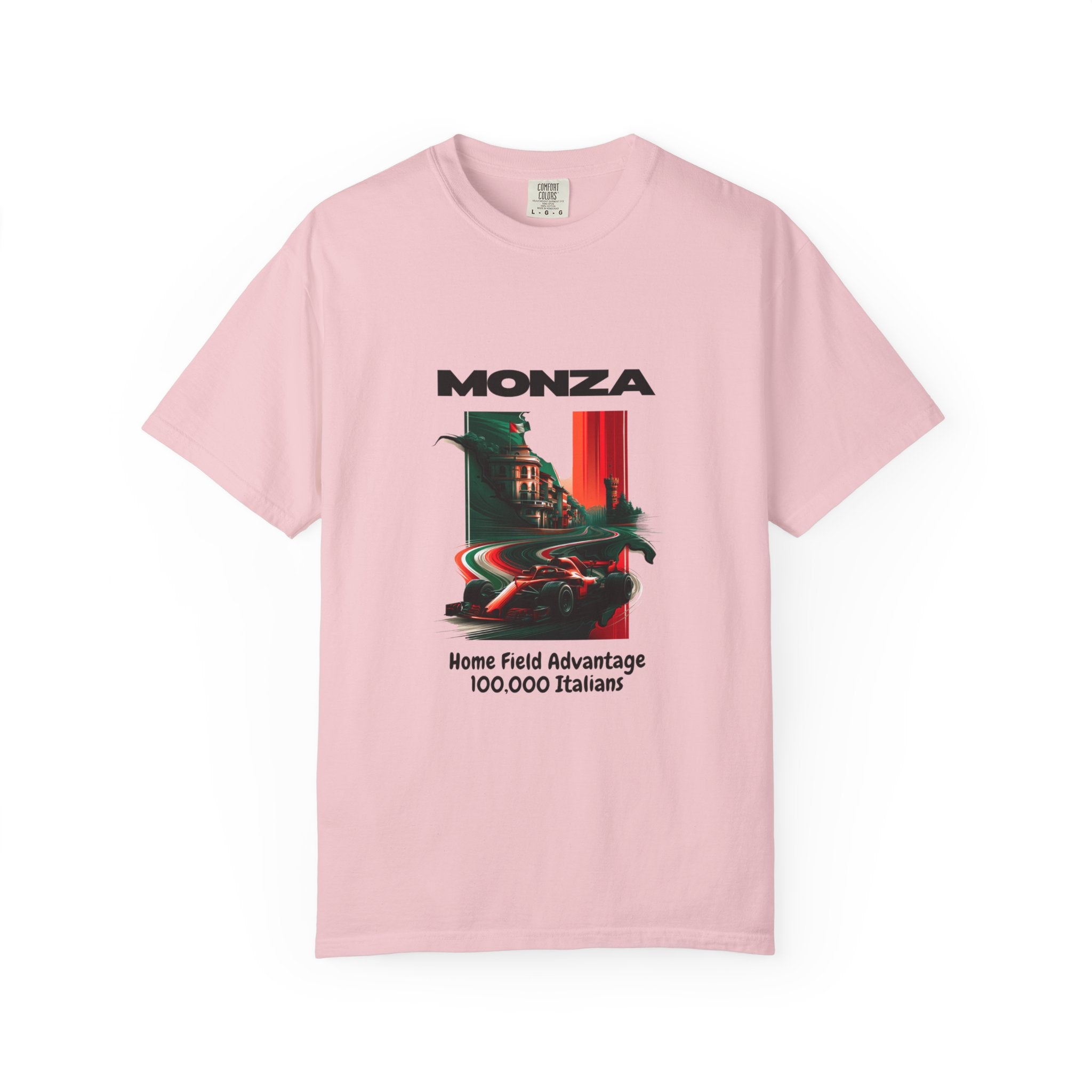 Monza Grand Prix T-Shirt | Home Field Advantage - 100,000 Italians | Heavyweight Classic Tee