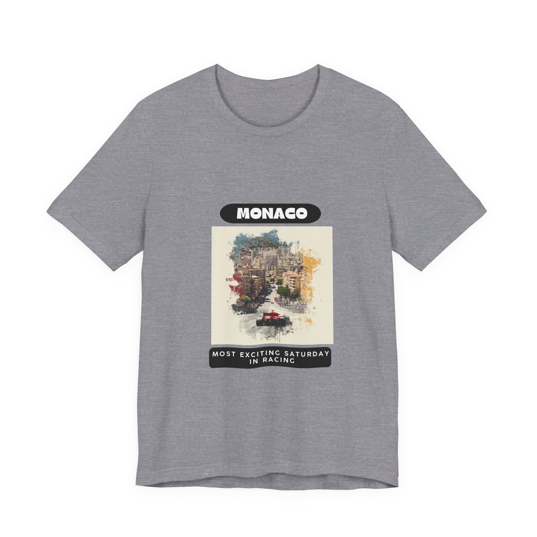 Monaco Grand Prix T-Shirt | Most Exciting Saturday in Racing | Classic Tee