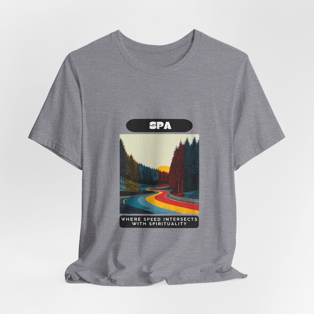 Spa Grand Prix T-Shirt | Where Speed Intersects With Spirituality | Classic Tee