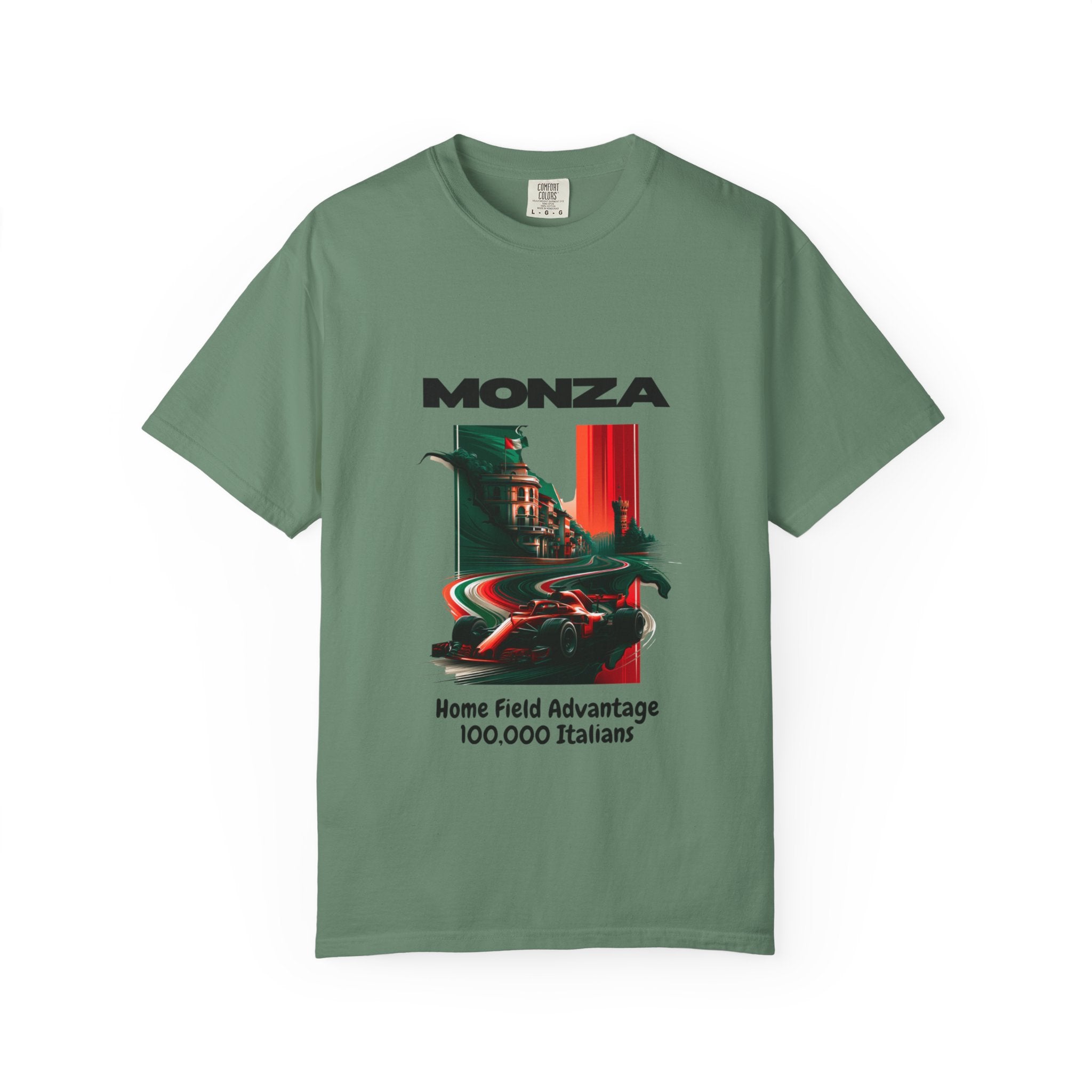 Monza Grand Prix T-Shirt | Home Field Advantage - 100,000 Italians | Multiple Colors - HEAVYWEIGHT Classic Tee