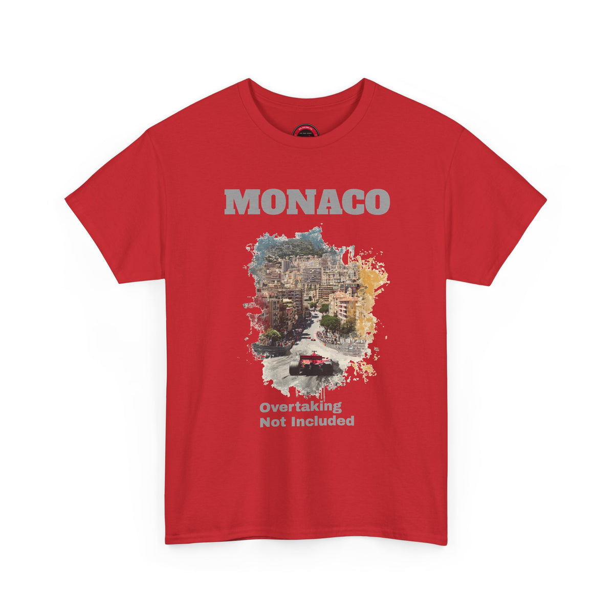 Monaco Grand Prix T-Shirt | Overtaking Not Included - Traditional-Weight Classic Tee (Unisex Fit)