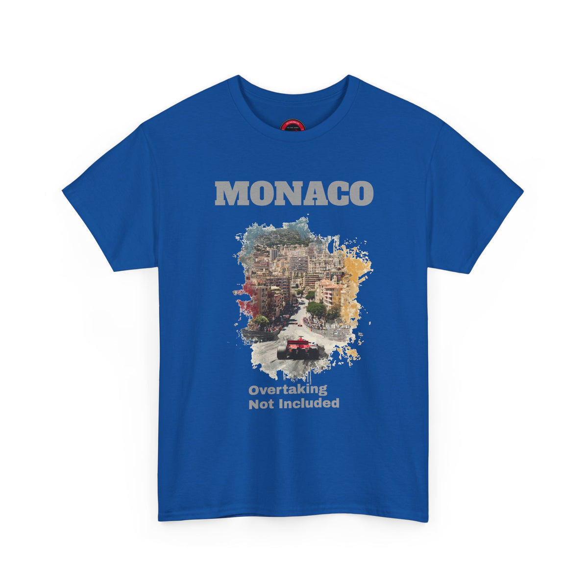 Monaco Grand Prix T-Shirt | Overtaking Not Included - Traditional-Weight Classic Tee (Unisex Fit)