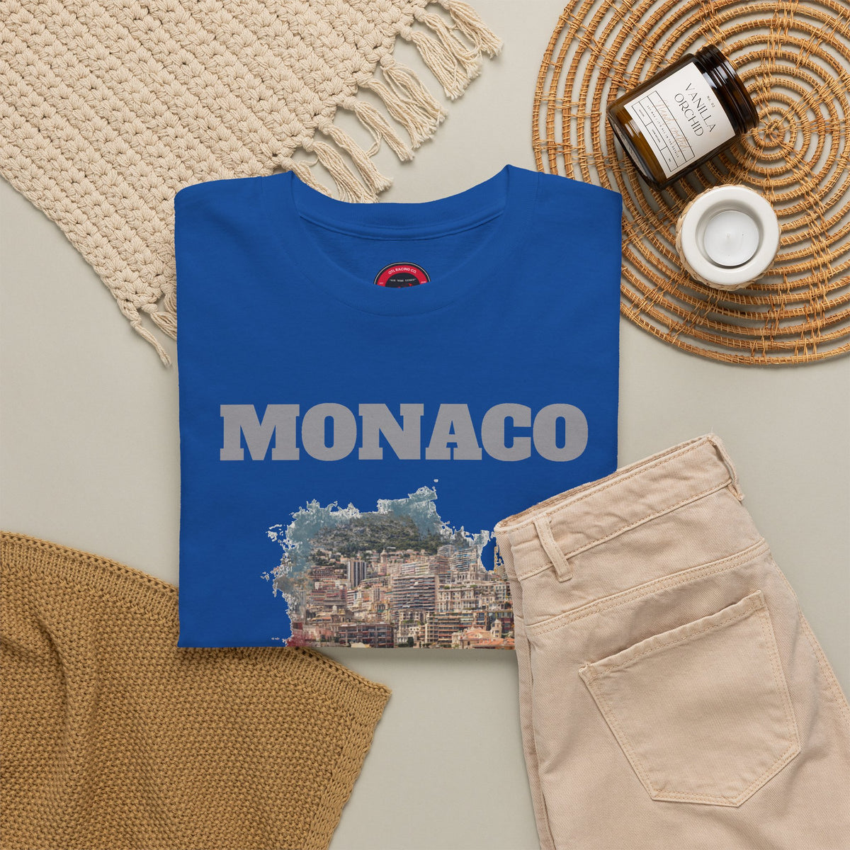 Monaco Grand Prix T-Shirt | Overtaking Not Included - Traditional-Weight Classic Tee (Unisex Fit)