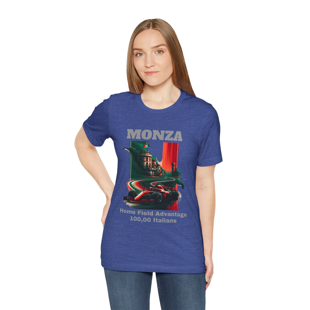 Monza Grand Prix T-Shirt | Home Field Advantage - 100,000 Italians | Light-Weight Classic Tee (Female Fit)