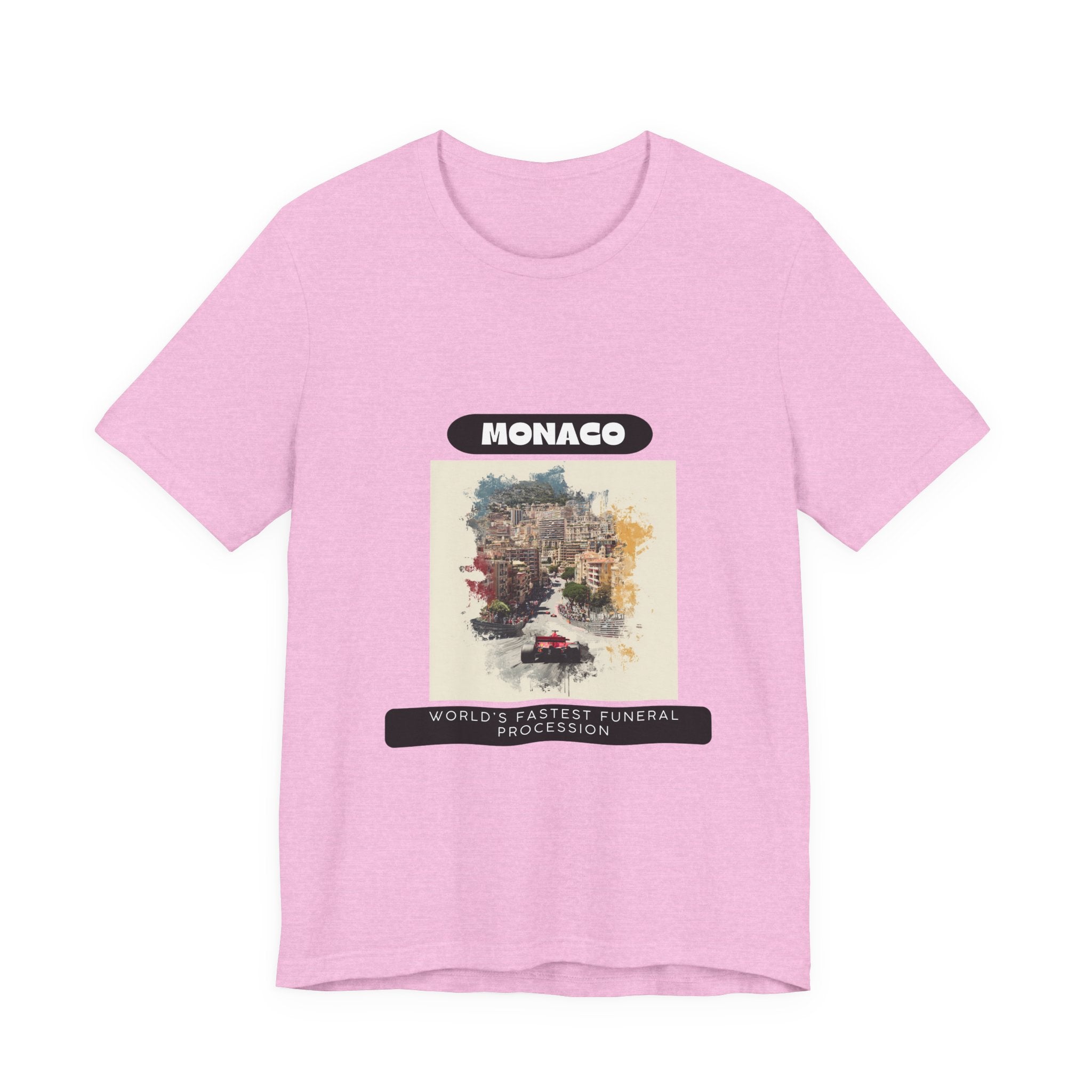 Monaco Grand Prix T-Shirt | World's Fastest Funeral Procession | Classic Tee