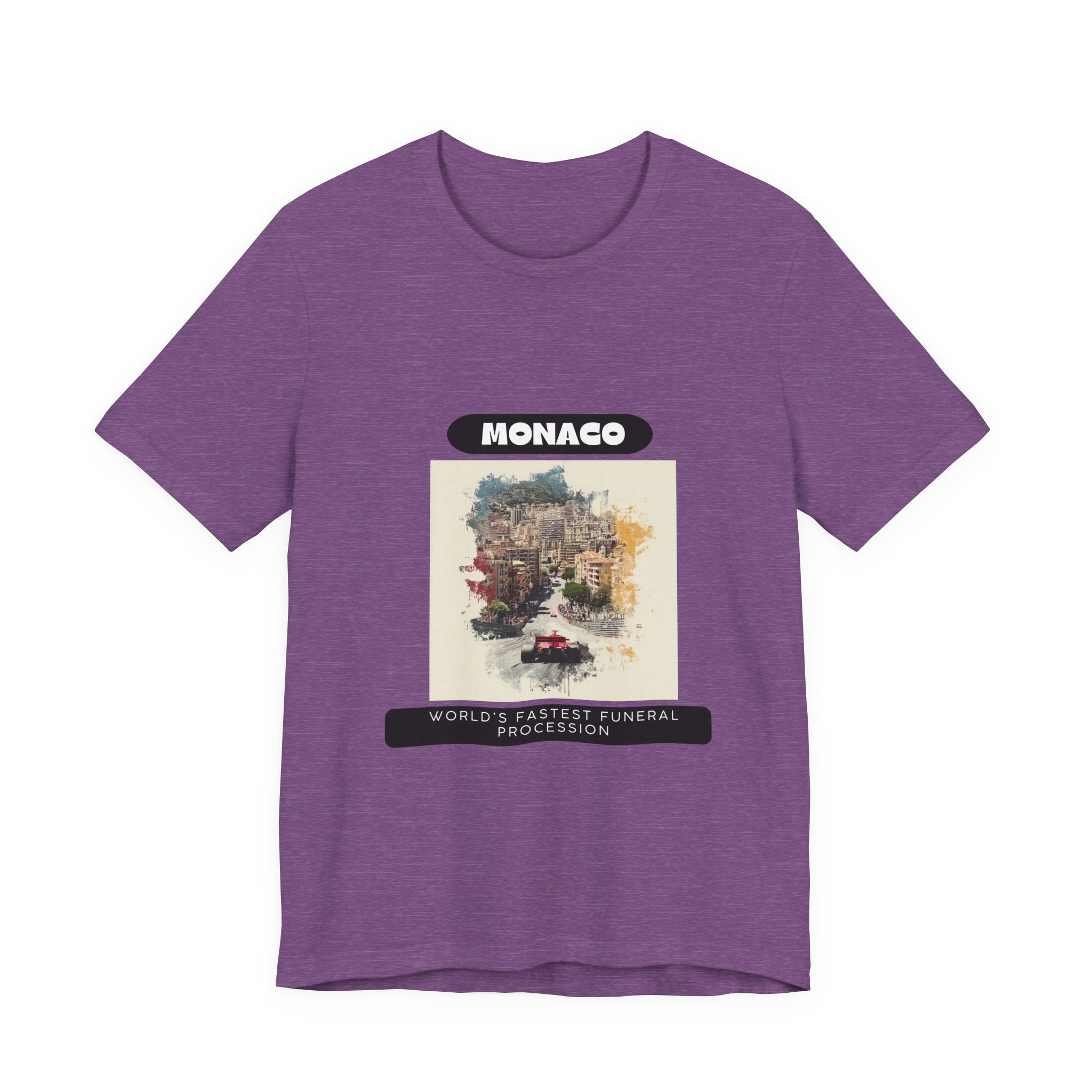 Monaco Grand Prix T-Shirt | World's Fastest Funeral Procession | Classic Tee
