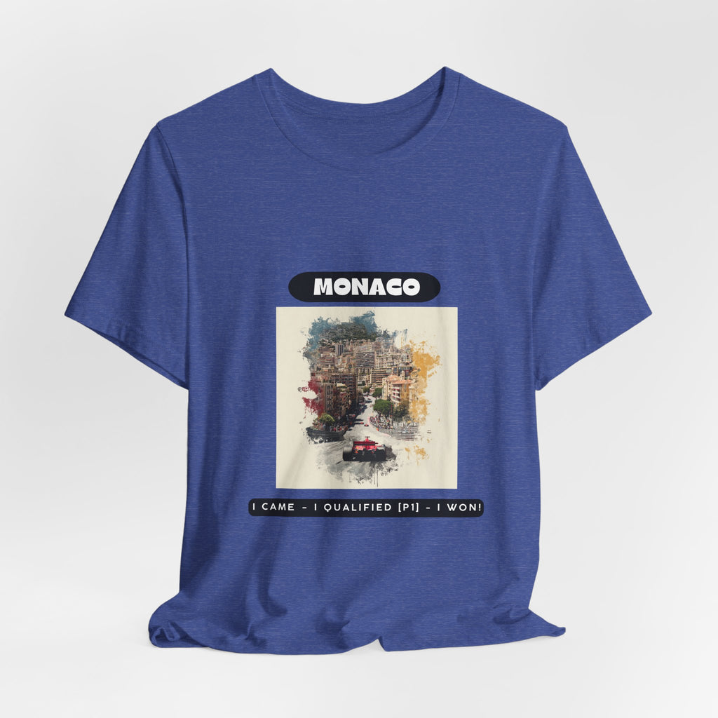Monaco Racing Tee — Vintage Grand Prix Graphic Short Sleeve Shirt