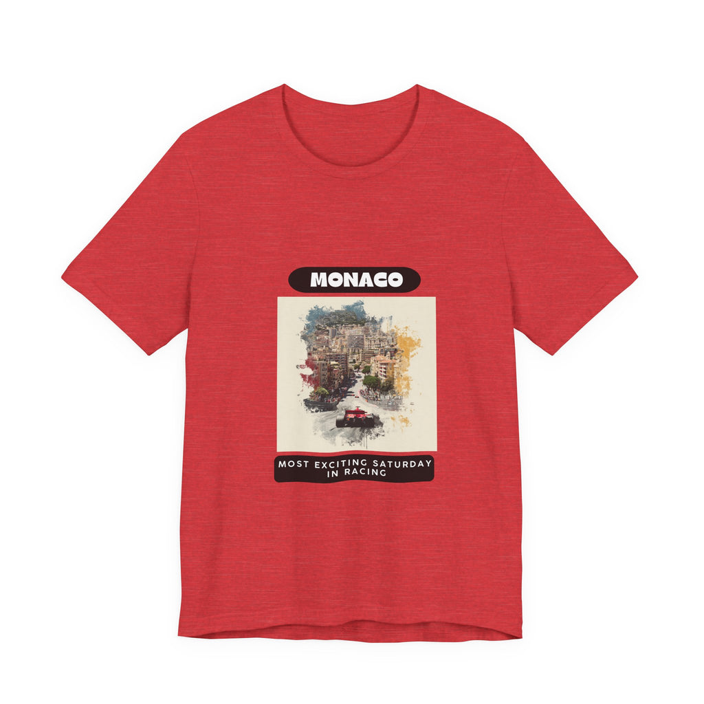 Monaco Grand Prix T-Shirt | Most Exciting Saturday in Racing | Classic Tee