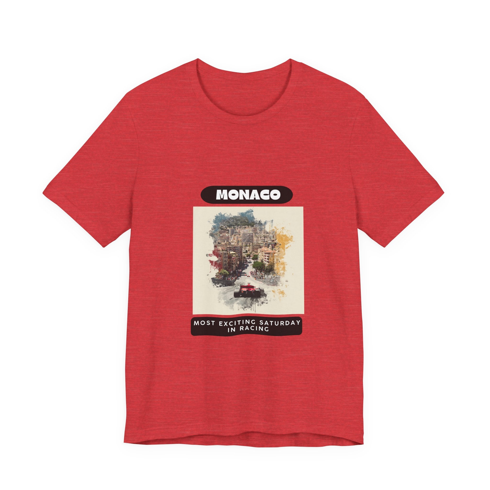 Monaco Grand Prix T-Shirt | Most Exciting Saturday in Racing | Classic Tee