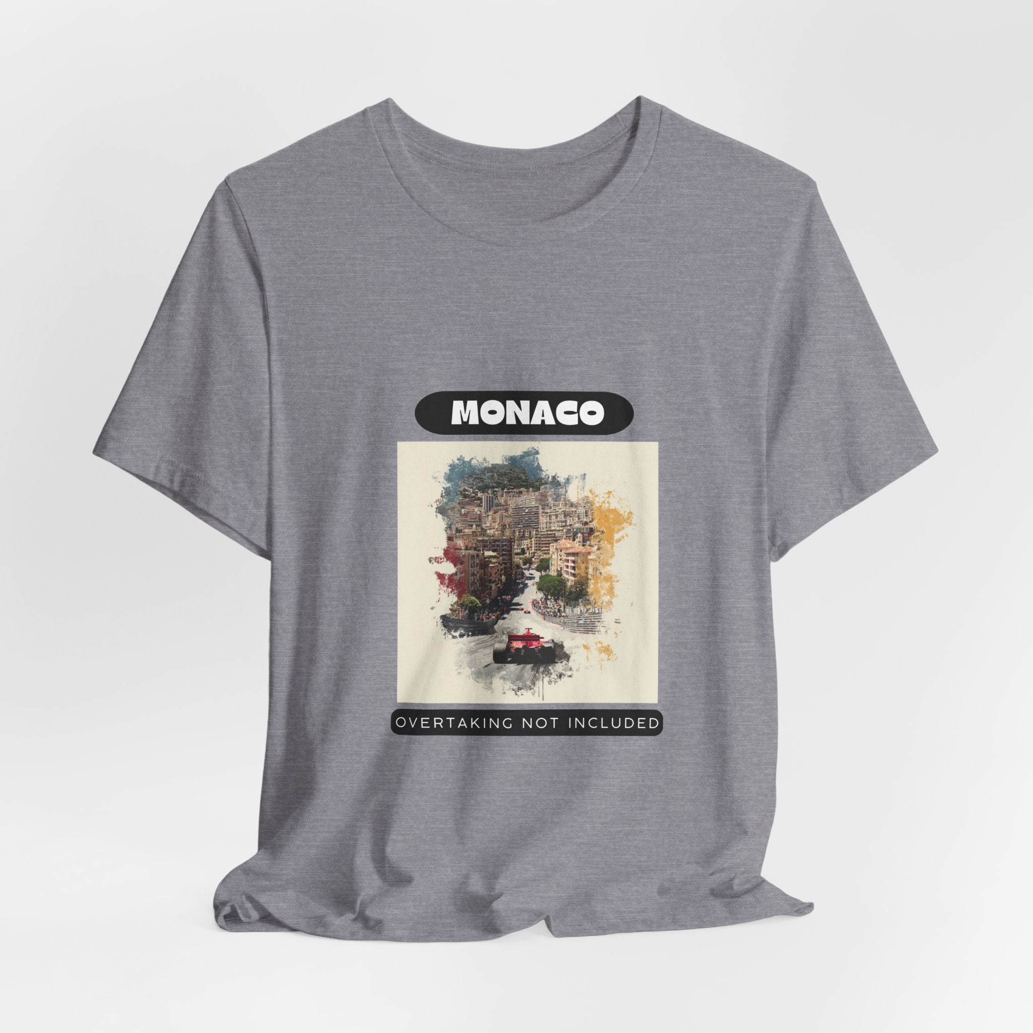Monaco Grand Prix T-Shirt | Overtaking Not Included | Classic Tee