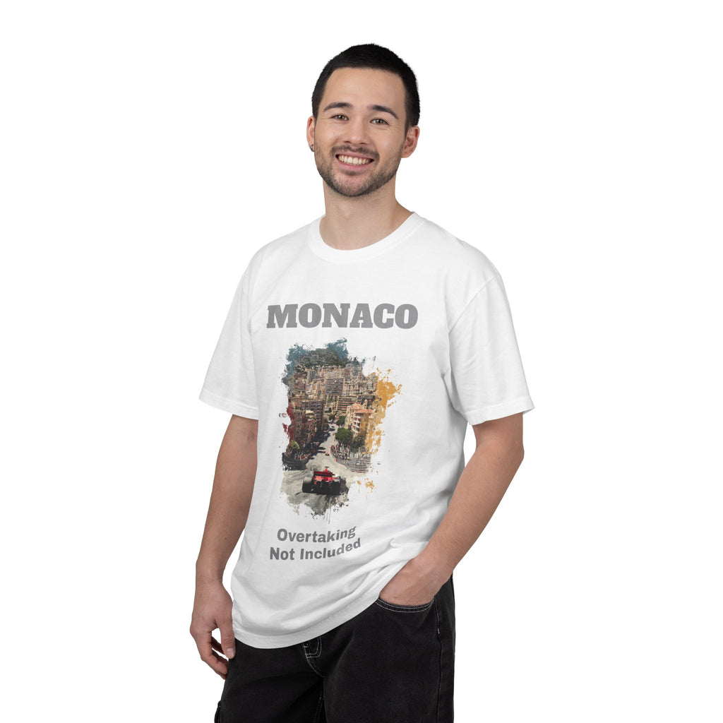 Monaco Grand Prix T-Shirt | Overtaking Not Included - Heavy-Weight Classic Tee