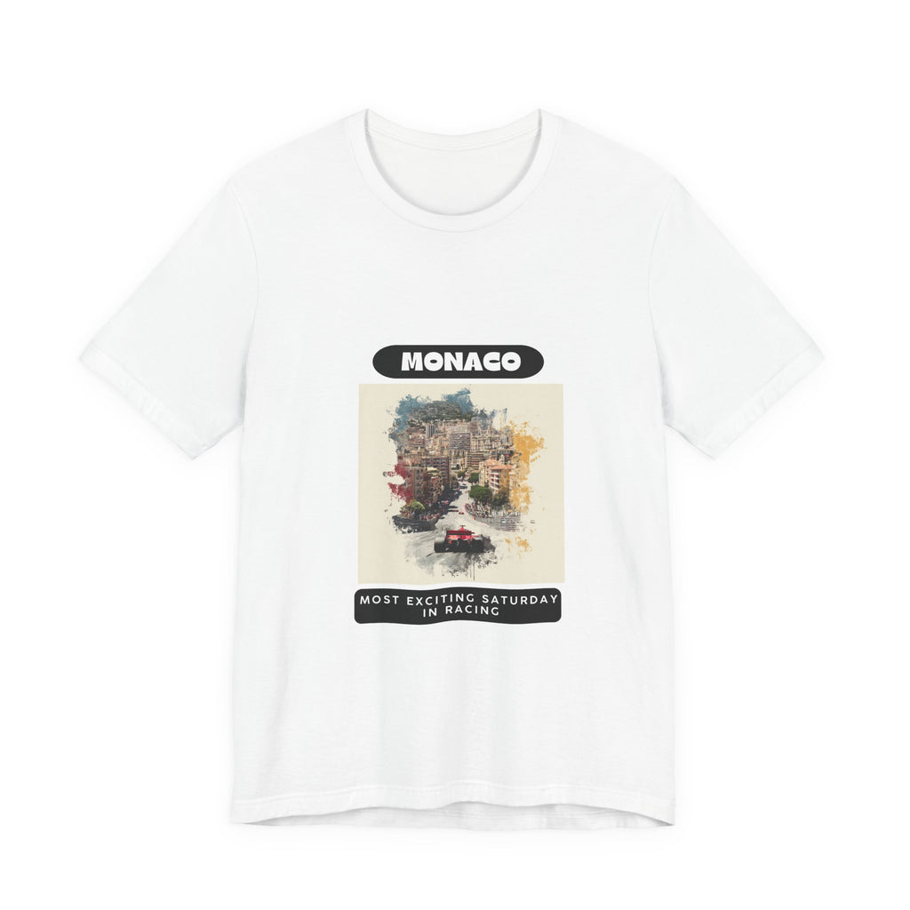 Monaco Grand Prix T-Shirt | Most Exciting Saturday in Racing | Classic Tee