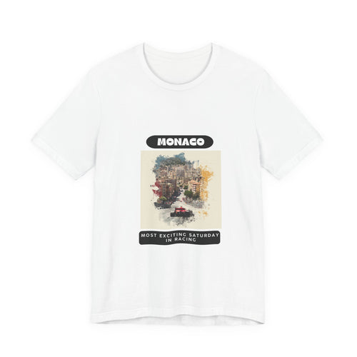 Monaco Grand Prix T-Shirt | Most Exciting Saturday in Racing | Classic Tee