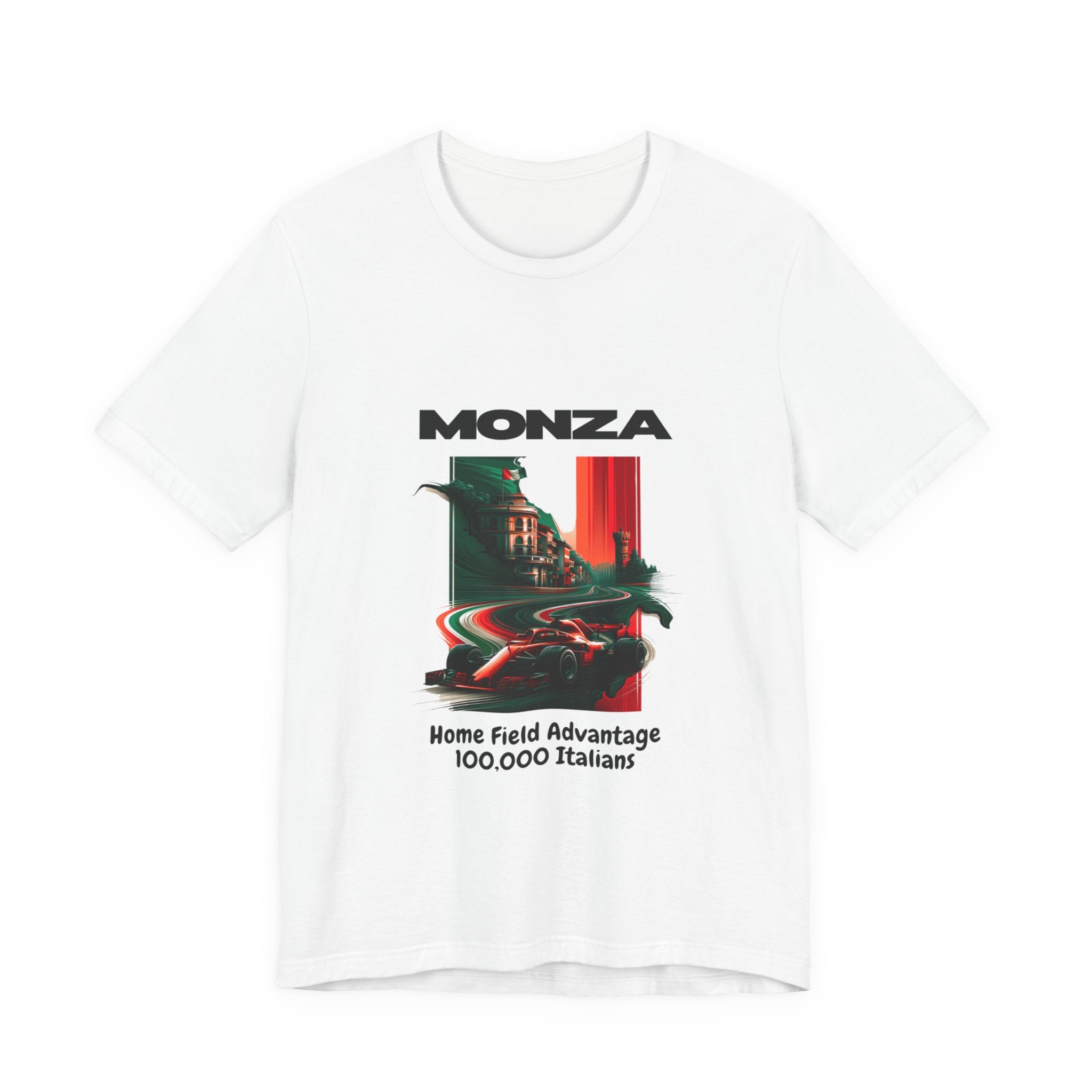 Monza Grand Prix T-Shirt | Home Field Advantage - 100,000 Italians | Multiple Colors - LIGHTWEIGHT Classic Tee
