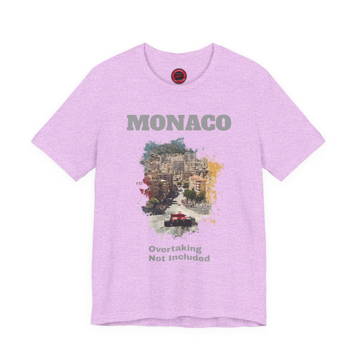Monaco Grand Prix T-Shirt | Overtaking Not Included - Light-Weight Classic Tee (Female Fit)