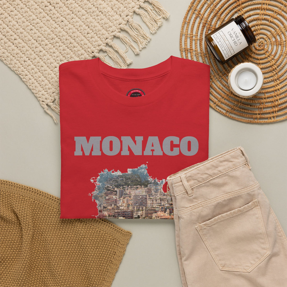 Monaco Grand Prix T-Shirt | Overtaking Not Included - Traditional-Weight Classic Tee (Unisex Fit)