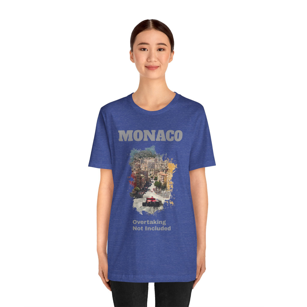 Monaco Grand Prix T-Shirt | Overtaking Not Included - Light-Weight Classic Tee (Female Fit)