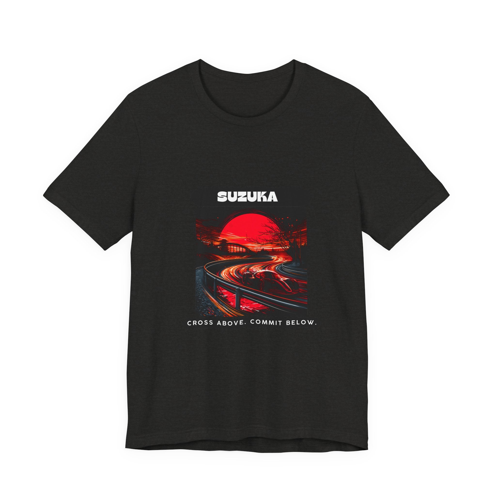 Suzuka Grand Prix T-Shirt | Cross Above. Commit Below. | Classic Tee