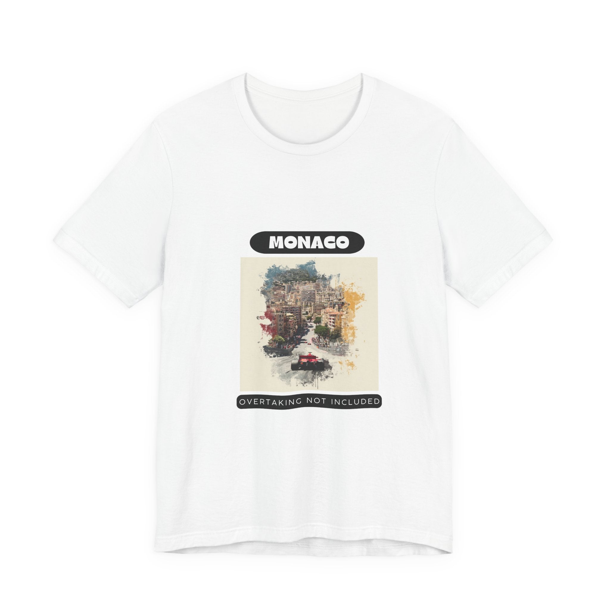 Monaco Grand Prix T-Shirt | Overtaking Not Included | Classic Tee