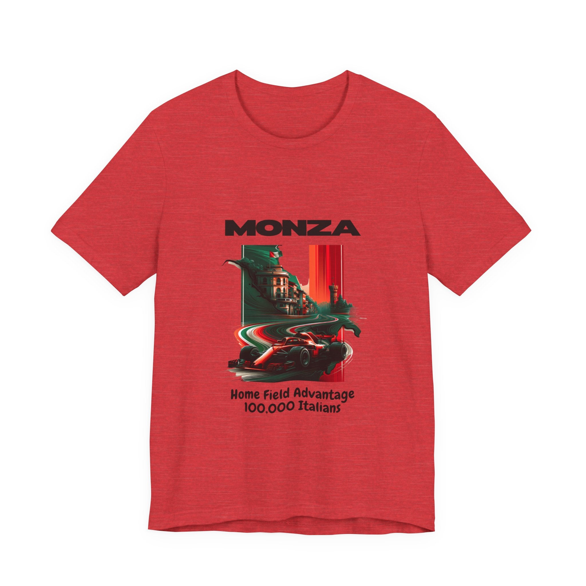 Monza Grand Prix T-Shirt | Home Field Advantage - 100,000 Italians | Multiple Colors - LIGHTWEIGHT Classic Tee