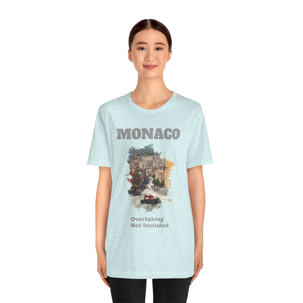 Monaco Grand Prix T-Shirt | Overtaking Not Included - Light-Weight Classic Tee (Female Fit)