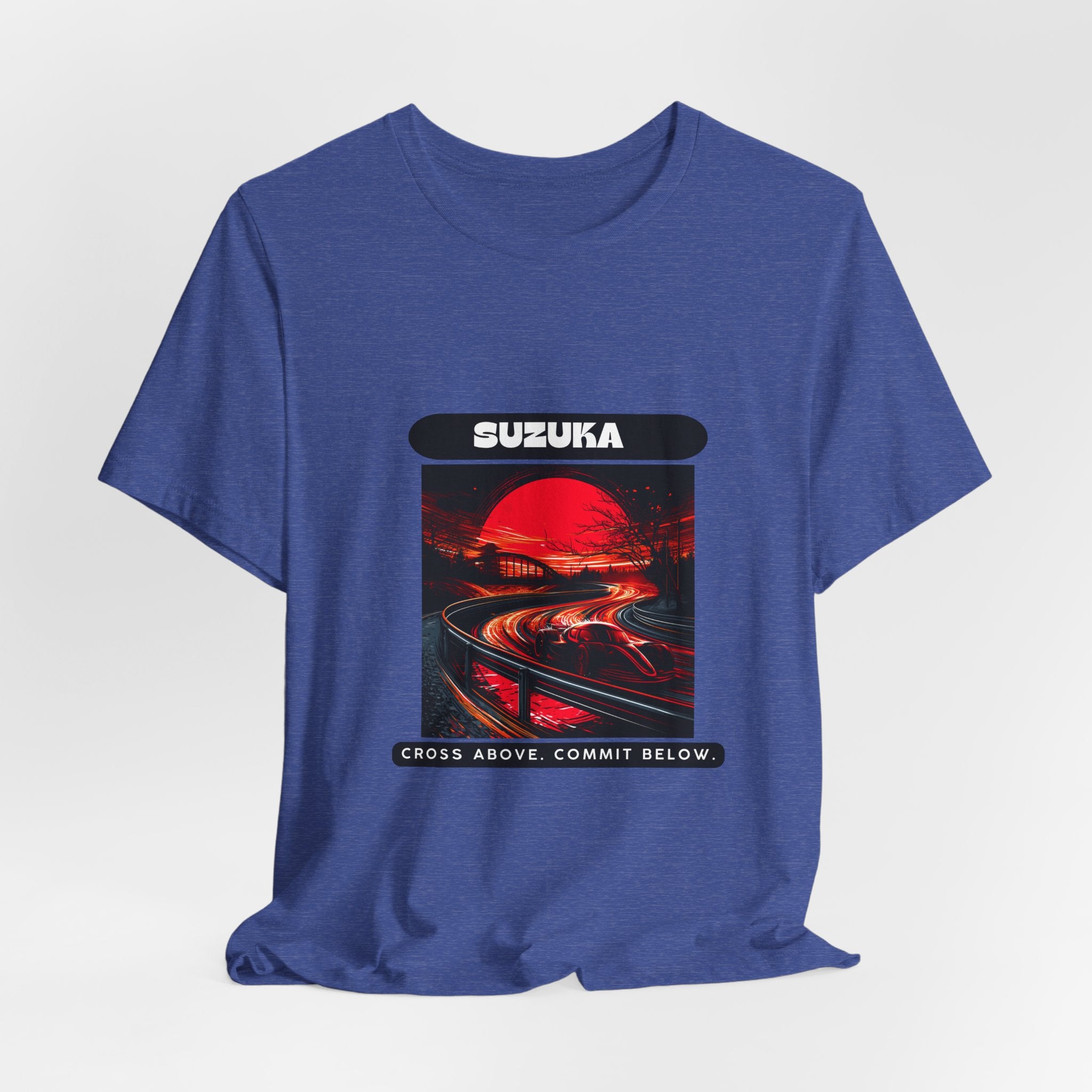 Suzuka Grand Prix T-Shirt | Cross Above. Commit Below. | Classic Tee