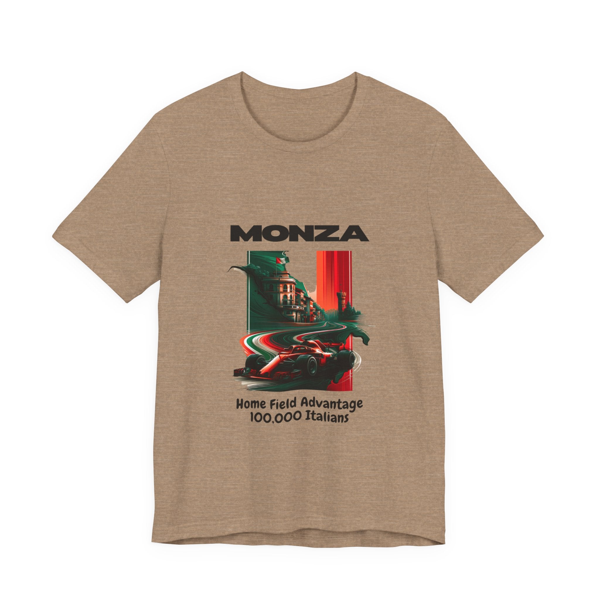 Monza Grand Prix T-Shirt | Home Field Advantage - 100,000 Italians | Multiple Colors - LIGHTWEIGHT Classic Tee