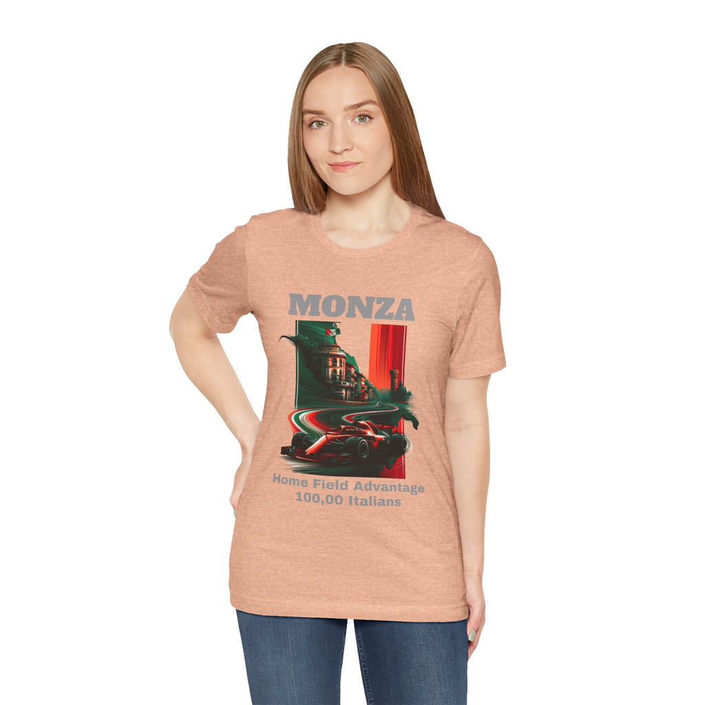 Monza Grand Prix T-Shirt | Home Field Advantage - 100,000 Italians | Light-Weight Classic Tee (Female Fit)