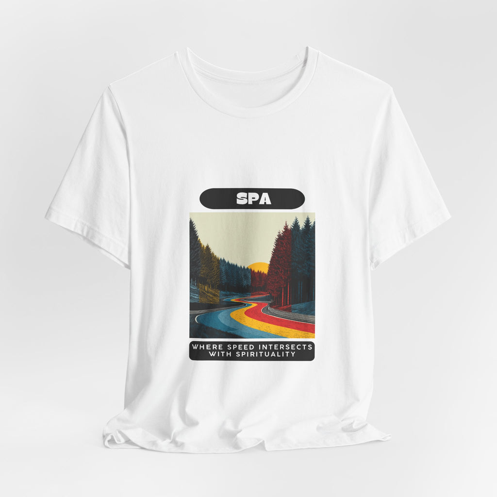 Spa Grand Prix T-Shirt | Where Speed Intersects With Spirituality | Classic Tee