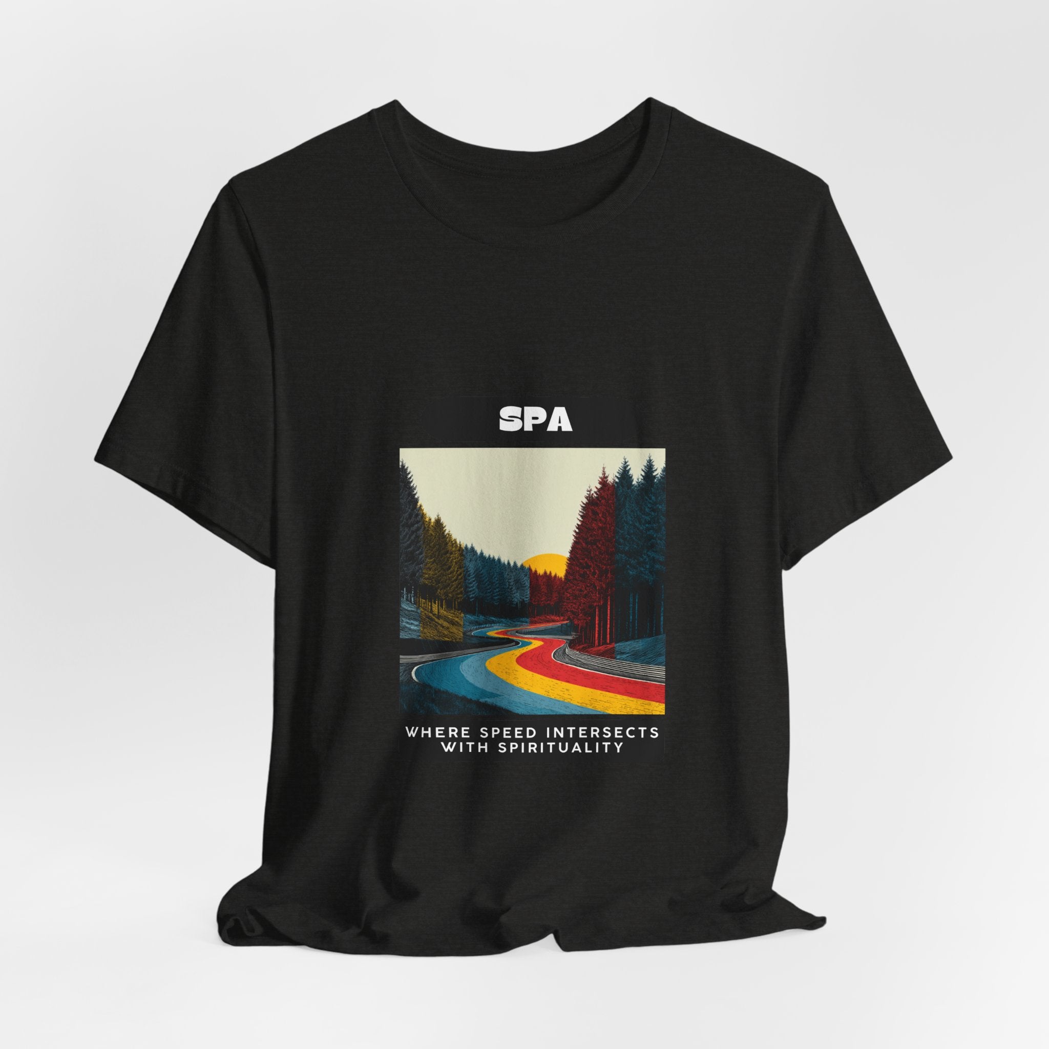 Spa Grand Prix T-Shirt | Where Speed Intersects With Spirituality | Classic Tee