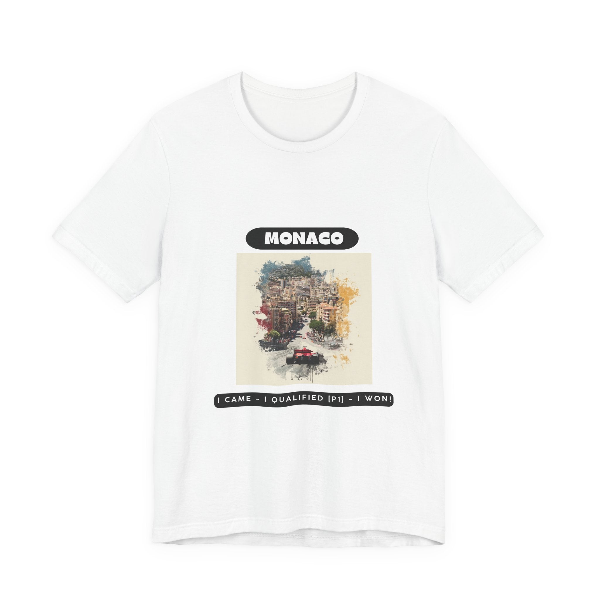 Monaco Racing Tee — Vintage Grand Prix Graphic Short Sleeve Shirt