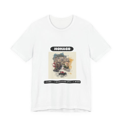 Monaco Racing Tee — Vintage Grand Prix Graphic Short Sleeve Shirt