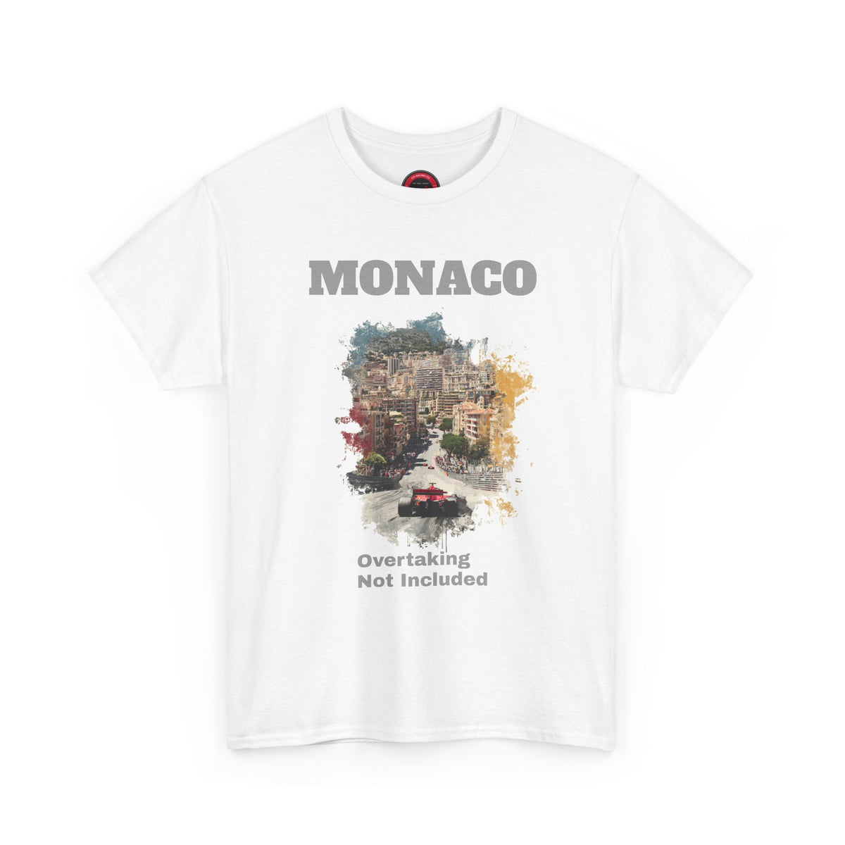 Monaco Grand Prix T-Shirt | Overtaking Not Included - Traditional-Weight Classic Tee (Unisex Fit)