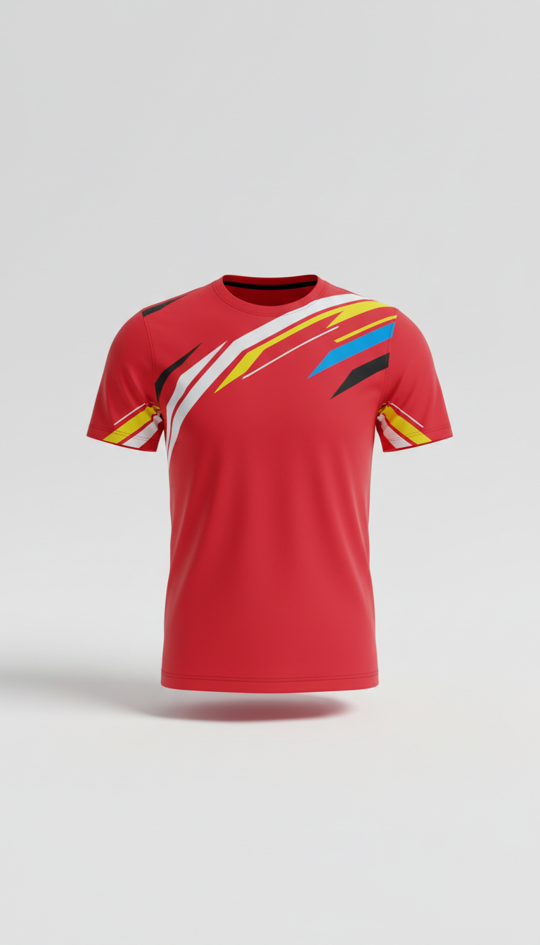 Graphic Tee With Bold Number