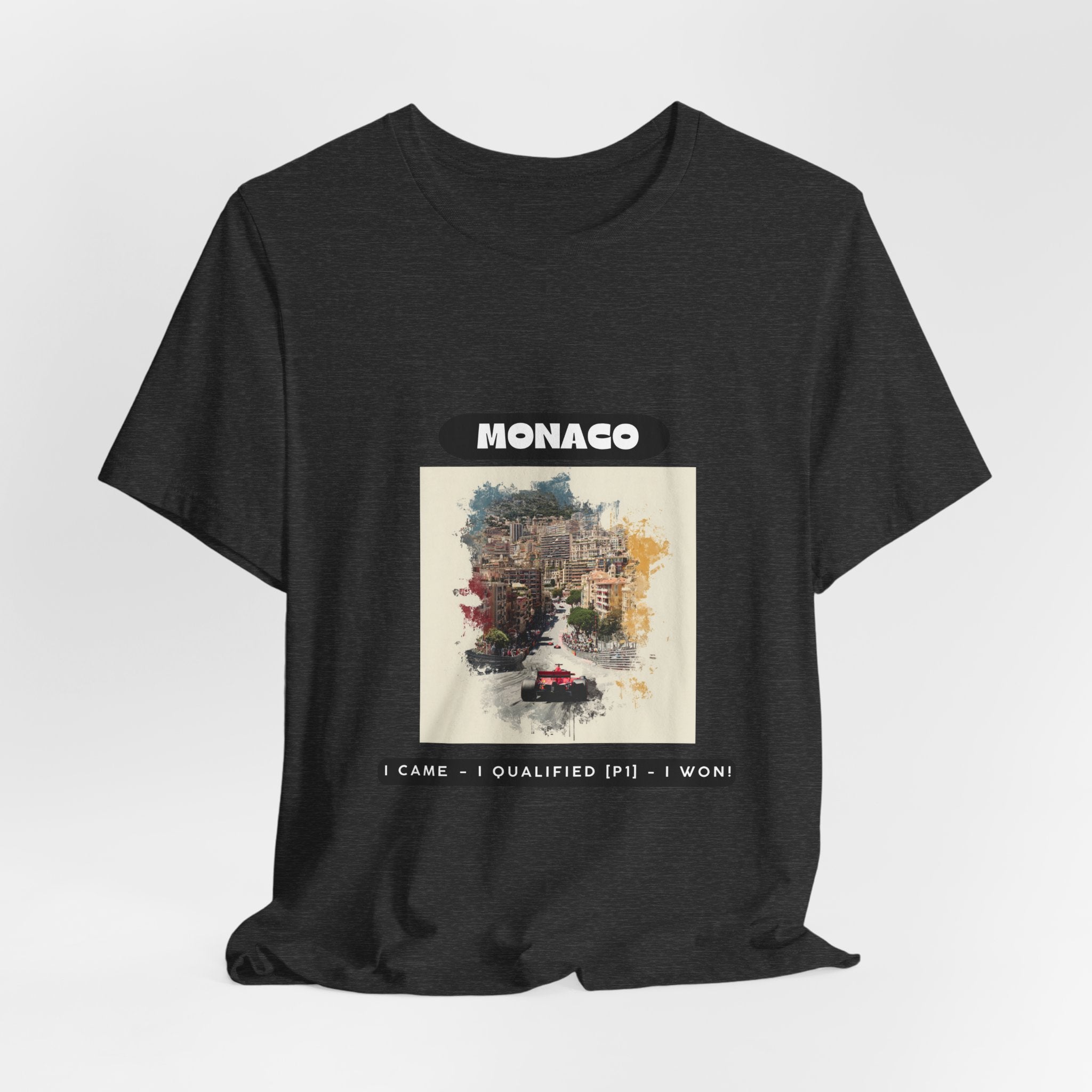 Monaco Racing Tee — Vintage Grand Prix Graphic Short Sleeve Shirt