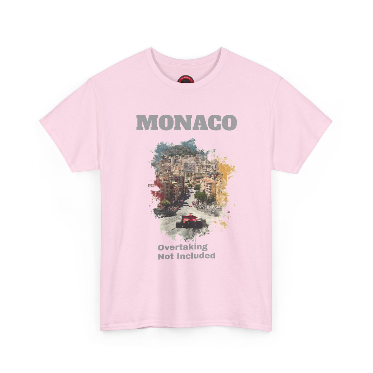 Monaco Grand Prix T-Shirt | Overtaking Not Included - Traditional-Weight Classic Tee (Unisex Fit)