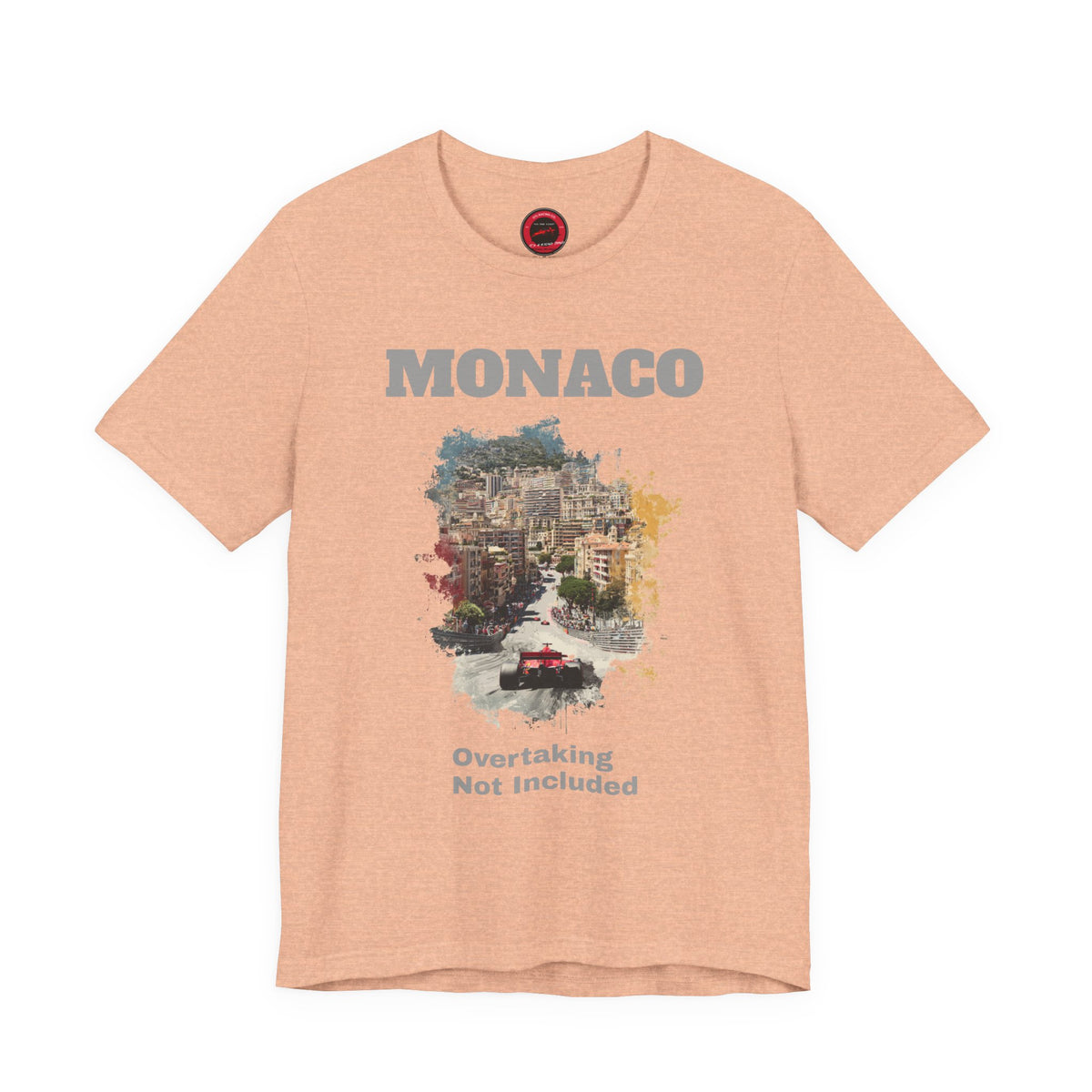 Monaco Grand Prix T-Shirt | Overtaking Not Included - Light-Weight Classic Tee (Female Fit)