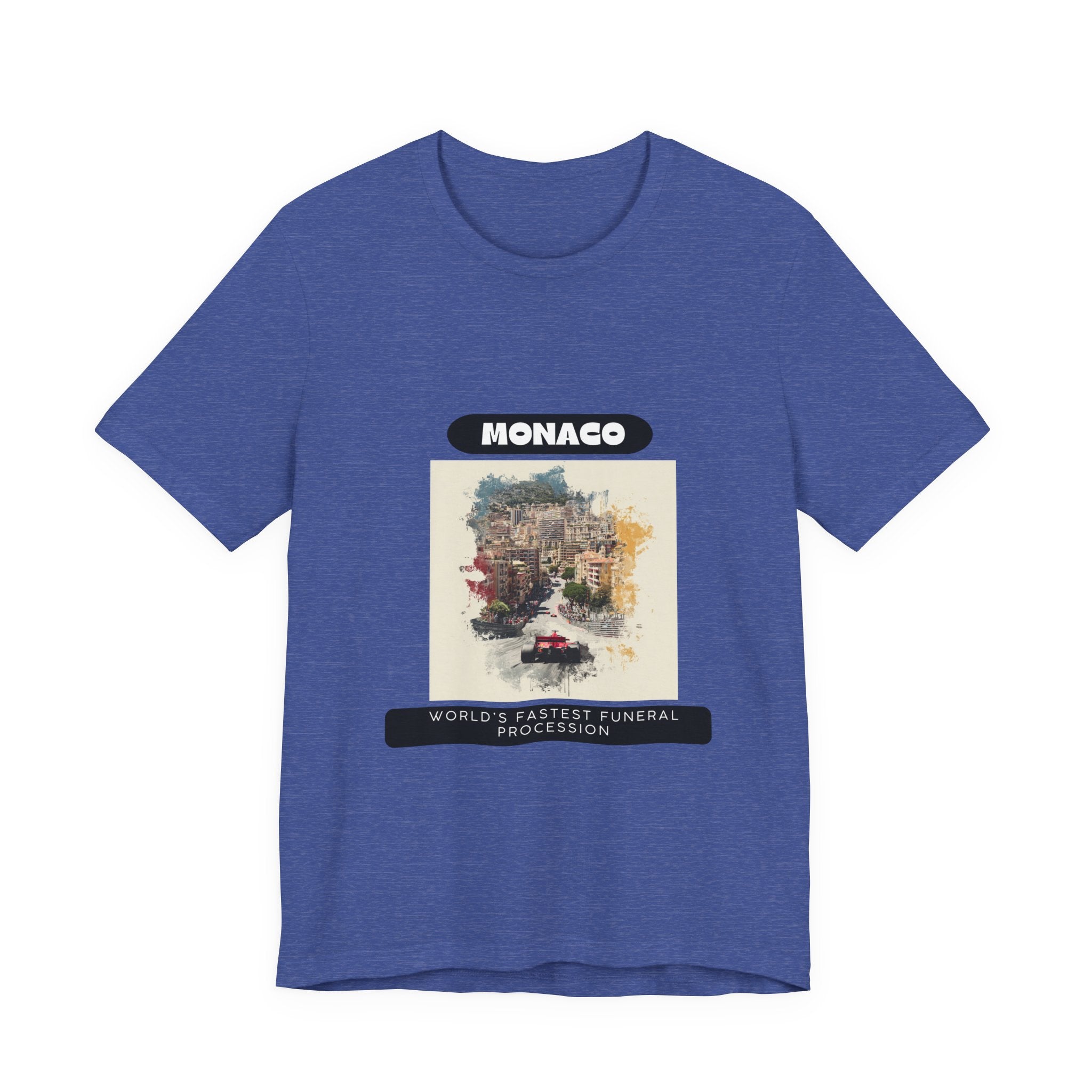 Monaco Grand Prix T-Shirt | World's Fastest Funeral Procession | Classic Tee