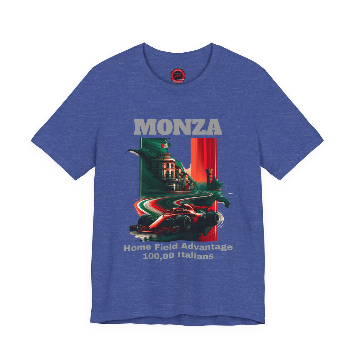 Monza Grand Prix T-Shirt | Home Field Advantage - 100,000 Italians | Light-Weight Classic Tee (Female Fit)