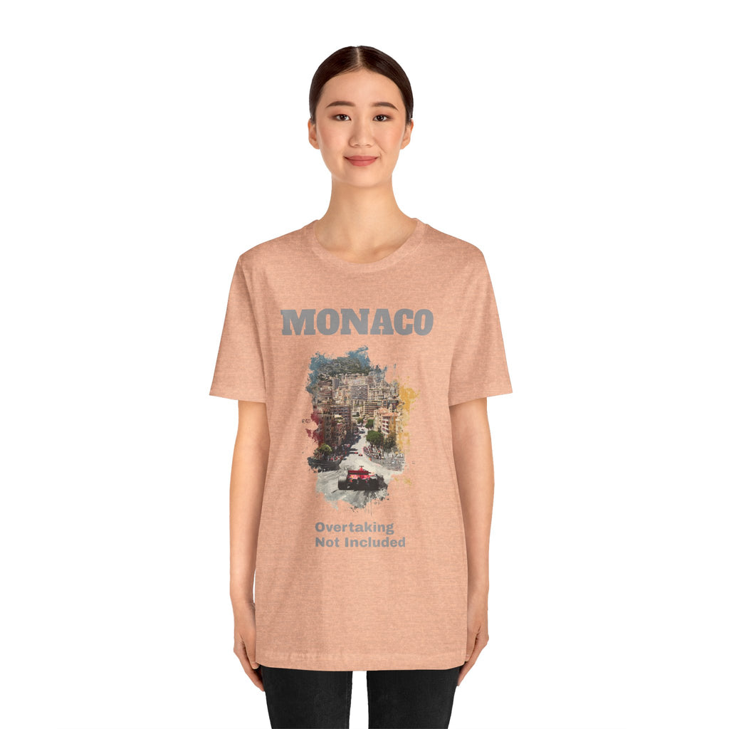 Monaco Grand Prix T-Shirt | Overtaking Not Included - Light-Weight Classic Tee (Female Fit)